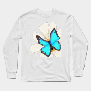 Pretty Butterfly Long Sleeve T-Shirt